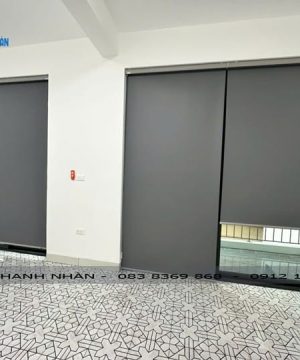 Rèm cuốn CTC503 H&C – Máng che sáng hiện đại, dây cuốn dù