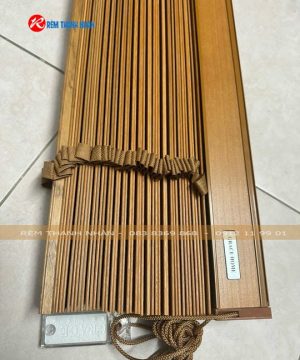 Rèm gỗ Paulownia Msj447 kéo 1 dây Grace Home