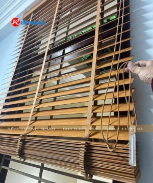 Rèm gỗ Paulownia Msj447 kéo 1 dây Grace Home