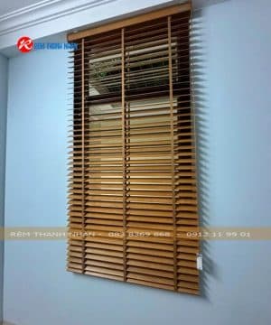 Rèm gỗ Msj447 Paulownia Grace Home – Hệ 1 dây hiện đại