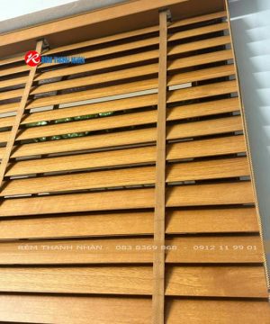 Rèm gỗ Paulownia Msj447 kéo 1 dây Grace Home
