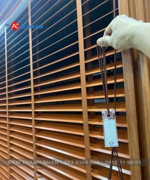 Chất liệu & cấu tạo mành gỗ Thông Tuyết