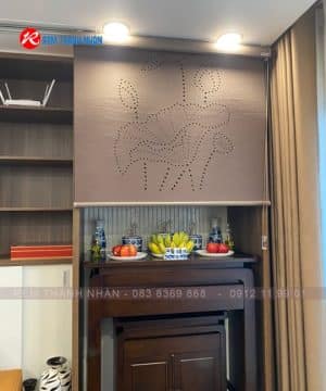 Rèm cuốn che ban thờ SL04-LZ115
