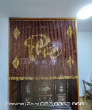 Mẫu mành hạt gỗ Thanh Nhàn