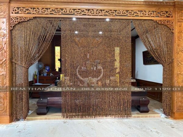 Rèm hạt gỗ phòng thờ và những bí quyết chọn hợp cách » Rèm Thanh Nhàn