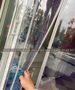 Cấu tạo chi tiết rèm nhựa PVC có nam châm