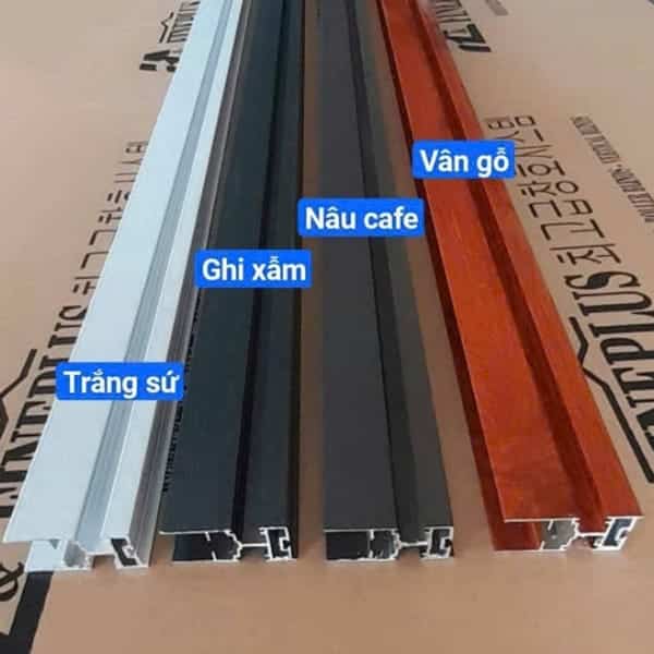Màu sắc nhôm vách