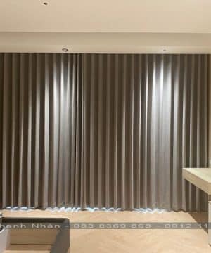 Bộ rèm vải Design 52-11 chống nắng phòng ngủ