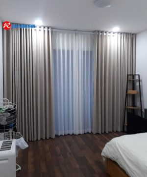 Bộ rèm 2 lớp Malta 6280-1 & Voan BYG Pattern 41-36