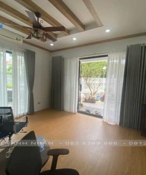 Lắp đặt rèm 2 lớp tại Biệt thự Ciputra Tây Hồ