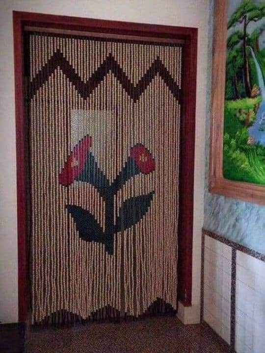Màn cửa buồng hạt gỗ Hương, Bồ Đề - Đẹp, bền, giá rẻ