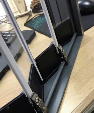 Cấu tạo chi tiết & Chất liệu cao cấp của Cửa xếp Lá Nhựa trong suốt