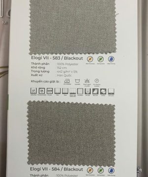 Vải rèm Elogi VII 583