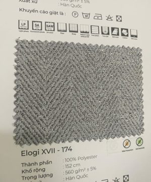 Thông số vải rèm Elogi XVII-174