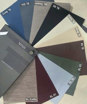 Mã màu sắc vải cuốn rèm khắc Laser