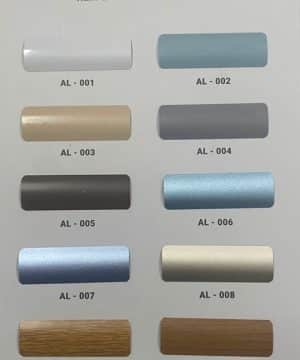 Màu sắc nan nhôm Artico bản 25mm
