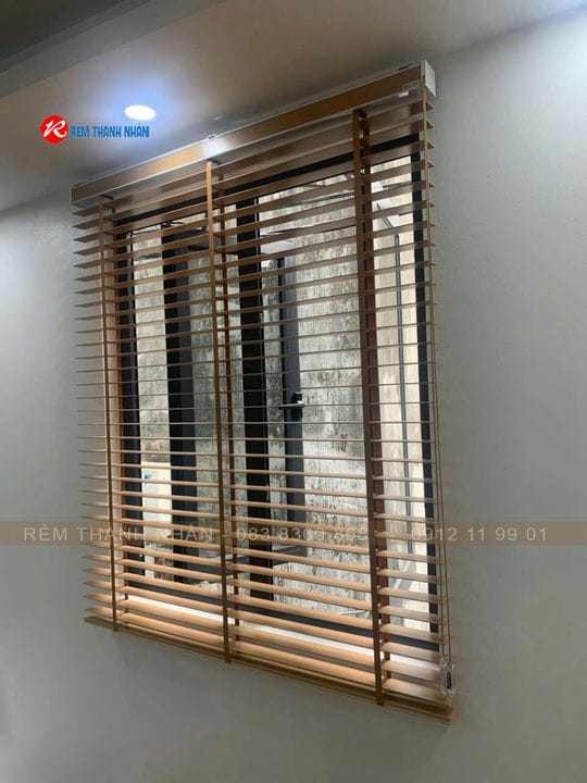 Mành sáo gỗ Basswood vân gỗ AL19 All Plus