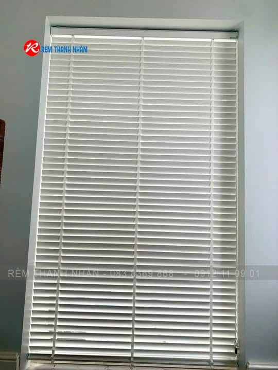 Rèm Allplus gỗ Basswood AL01 White