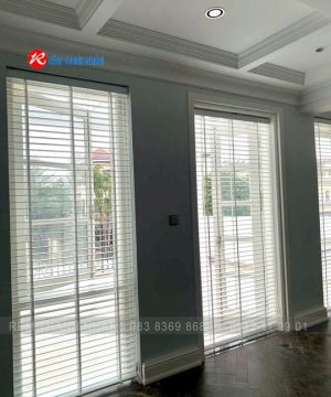 Rèm Allplus gỗ Basswood AL01 White