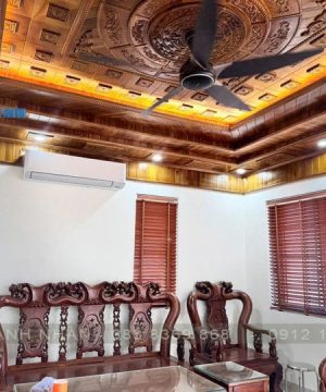 Rèm gỗ Basswood vân gỗ All Plus bản 50mm