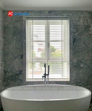 Rèm gỗ Basswood AL01 White phù hợp với không gian nào?