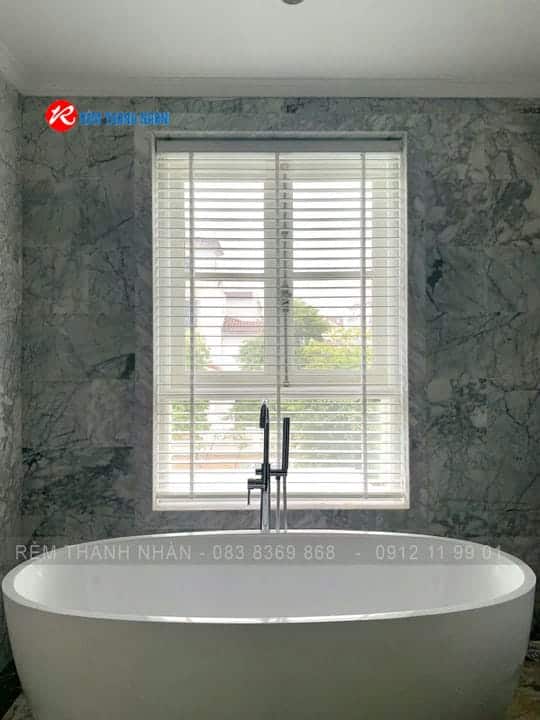 Rèm gỗ Basswood AL01 White phù hợp với không gian nào?