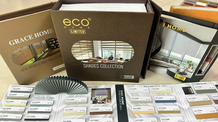 Báo giá rèm cầu vồng Eco Limited – Eco Plus mới nhất, cản sáng đẹp giá tốt