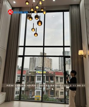 Rèm động cơ cao cấp cho không gian sống hiện đại