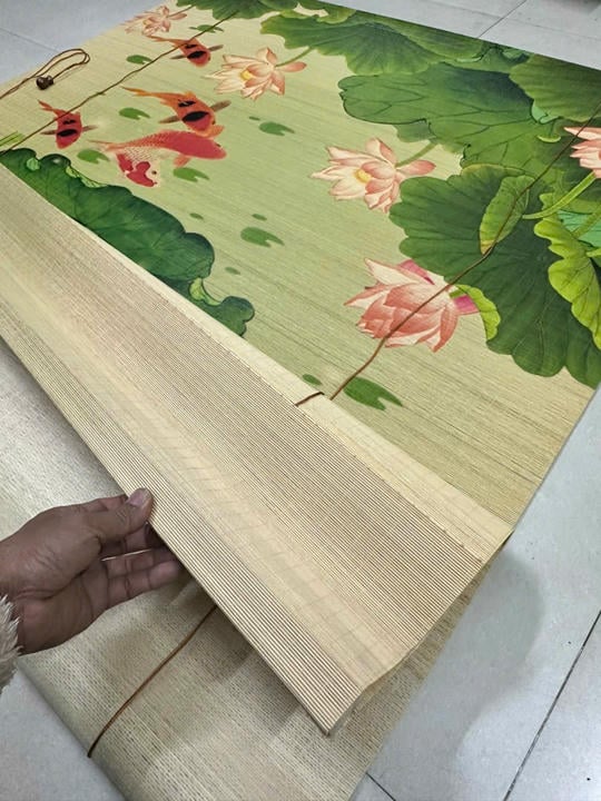 Mành trúc treo tường phong cảnh