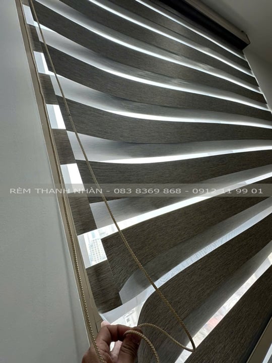 Rèm cầu vồng phòng ngủ đẹp