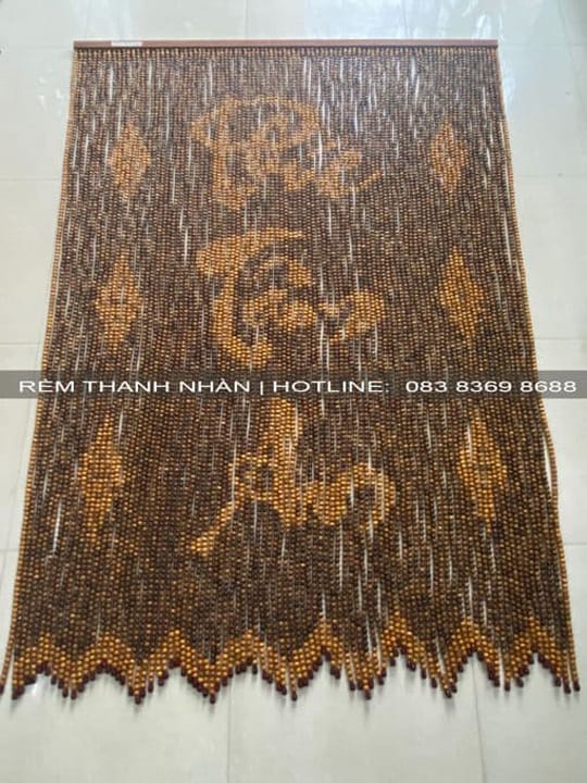 Rèm hạt gỗ Bách Xanh Phúc Tâm An