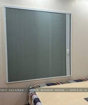 Vách ngăn 2 trong 1 cửa lưới tổ ong Cici 27mm