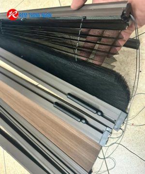 Rèm tổ ong kết hợp lưới chống muỗi SF336 & SF341 – Giải pháp 2 trong 1 hiện đại