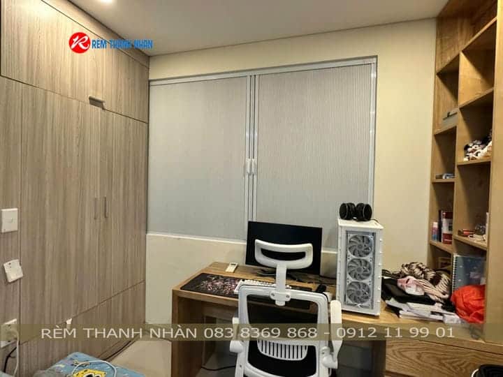 Rèm ngăn nhiệt điều hòa Vessel 1003 hệ 27 hai khung mở 2 bên
