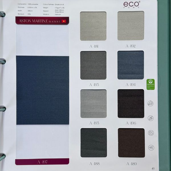 Bộ sưu tập rèm cầu vồng EcoHome 7