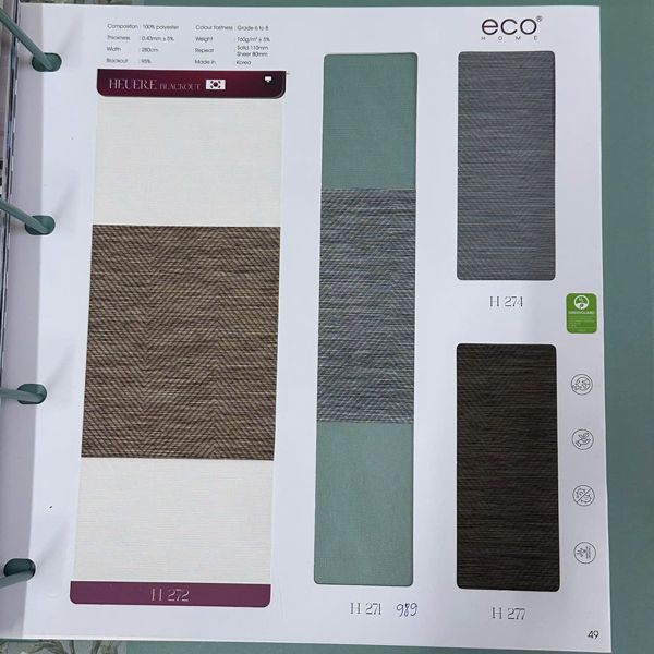 Bộ sưu tập rèm cầu vồng EcoHome 7