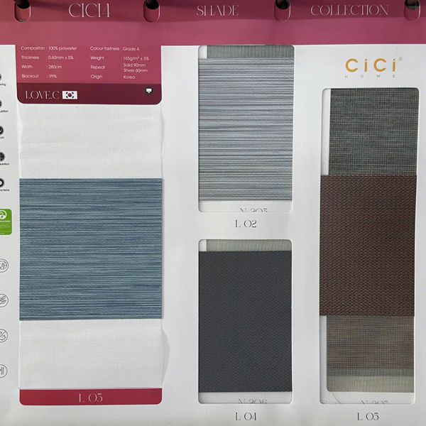 Bộ sưu tập rèm cầu vồng Cici Home Vol 4