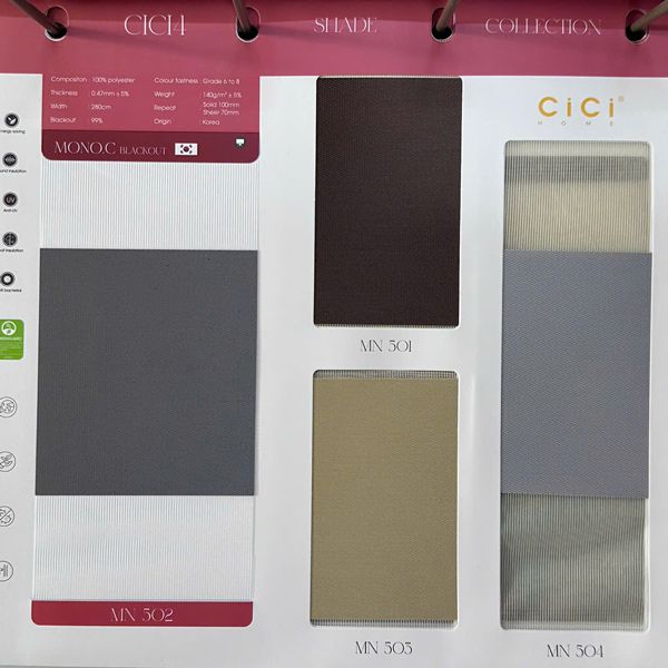 Bộ sưu tập rèm cầu vồng Cici Home Vol 4
