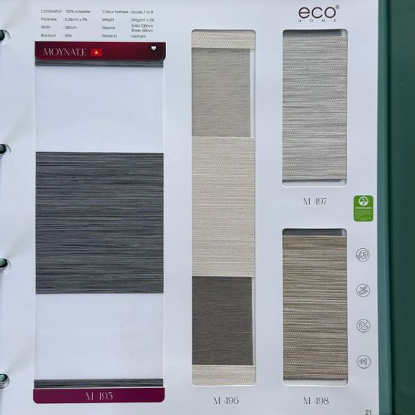 Bộ sưu tập rèm cầu vồng EcoHome 7