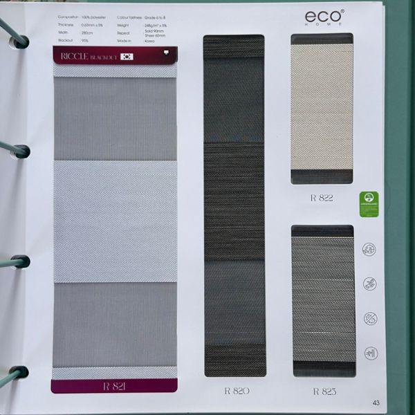 Bộ sưu tập rèm cầu vồng EcoHome 7