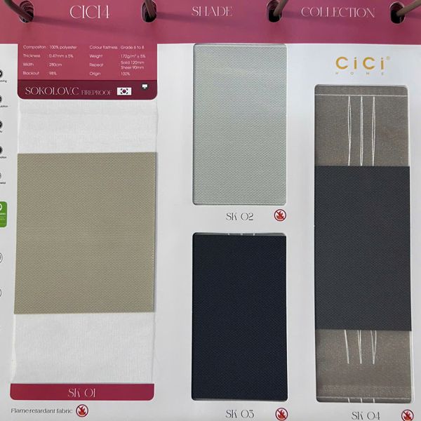 Bộ sưu tập rèm cầu vồng Cici Home Vol 4