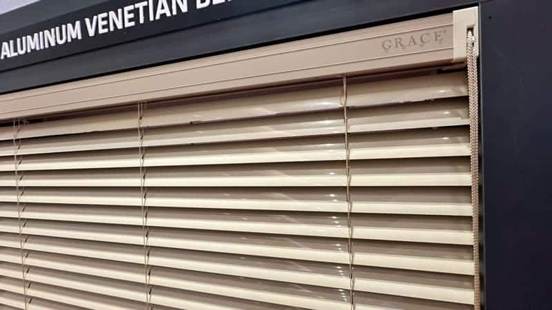 Cấu tạo và thiết kế của rèm sáo nhôm GraceHome