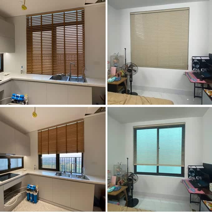 Nên chọn rèm sáo nhôm hệ 1 dây GraceHome hay rèm sáo gỗ - nhựa PS?