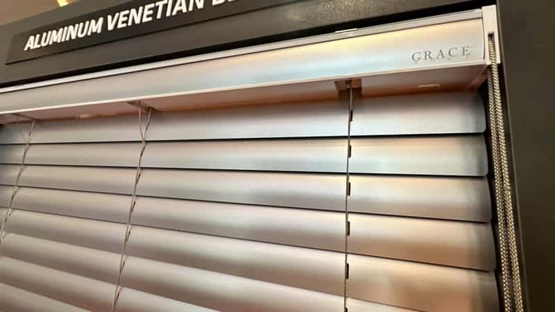 Cấu tạo và thiết kế của rèm sáo nhôm GraceHome