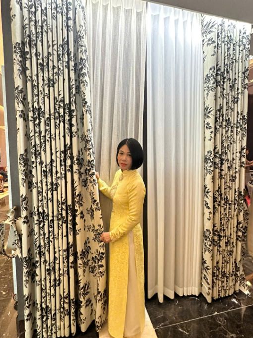 Rèm vải tiêu chuẩn Nhật Bản Élogi
